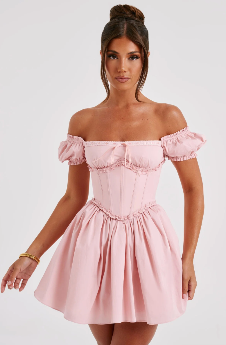 Vestido Curto Penelope Pink