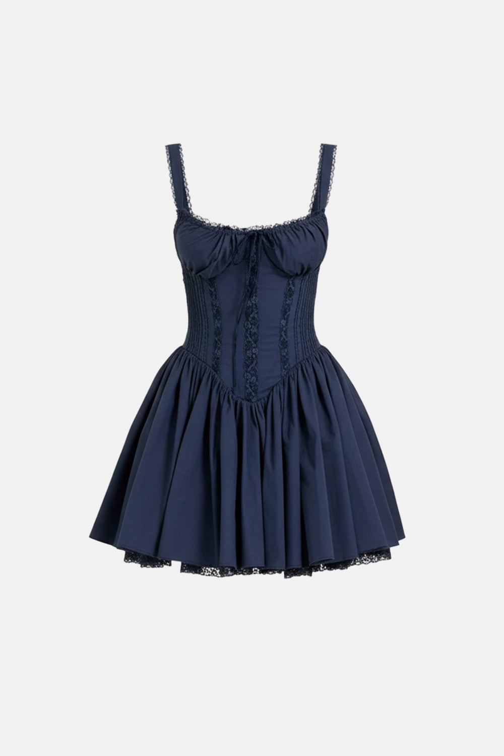 Vestido Curto Pietra Navy Blue