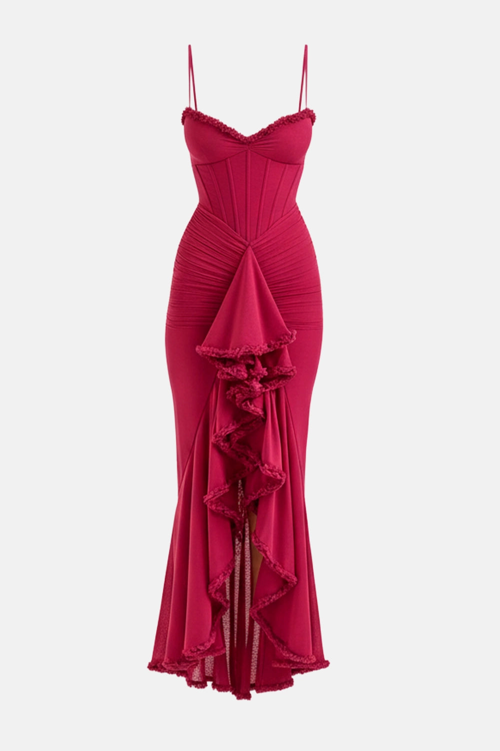 Vestido Midi Gabrielle Red Wine