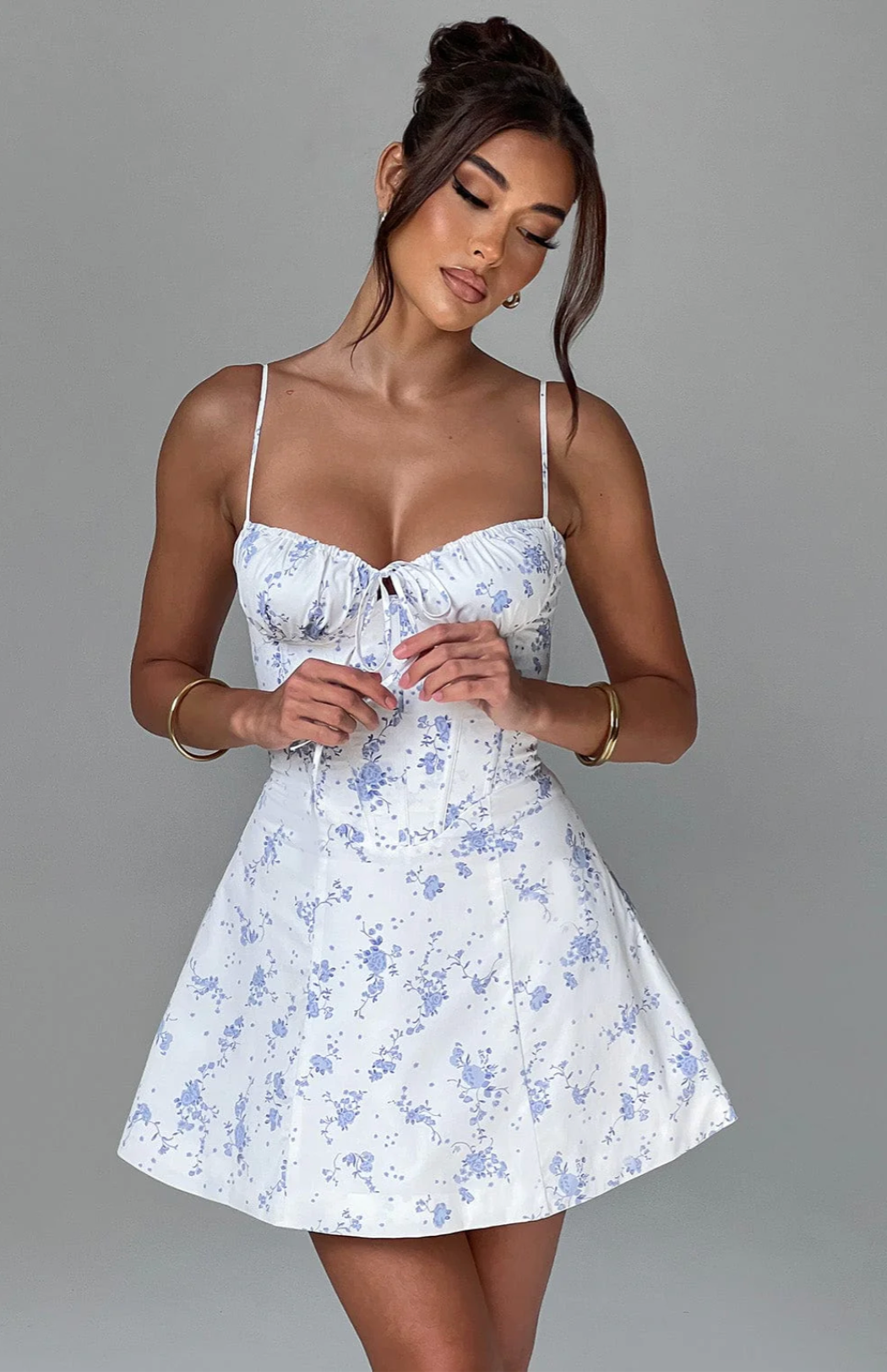 Lacey Mini Floral Blue