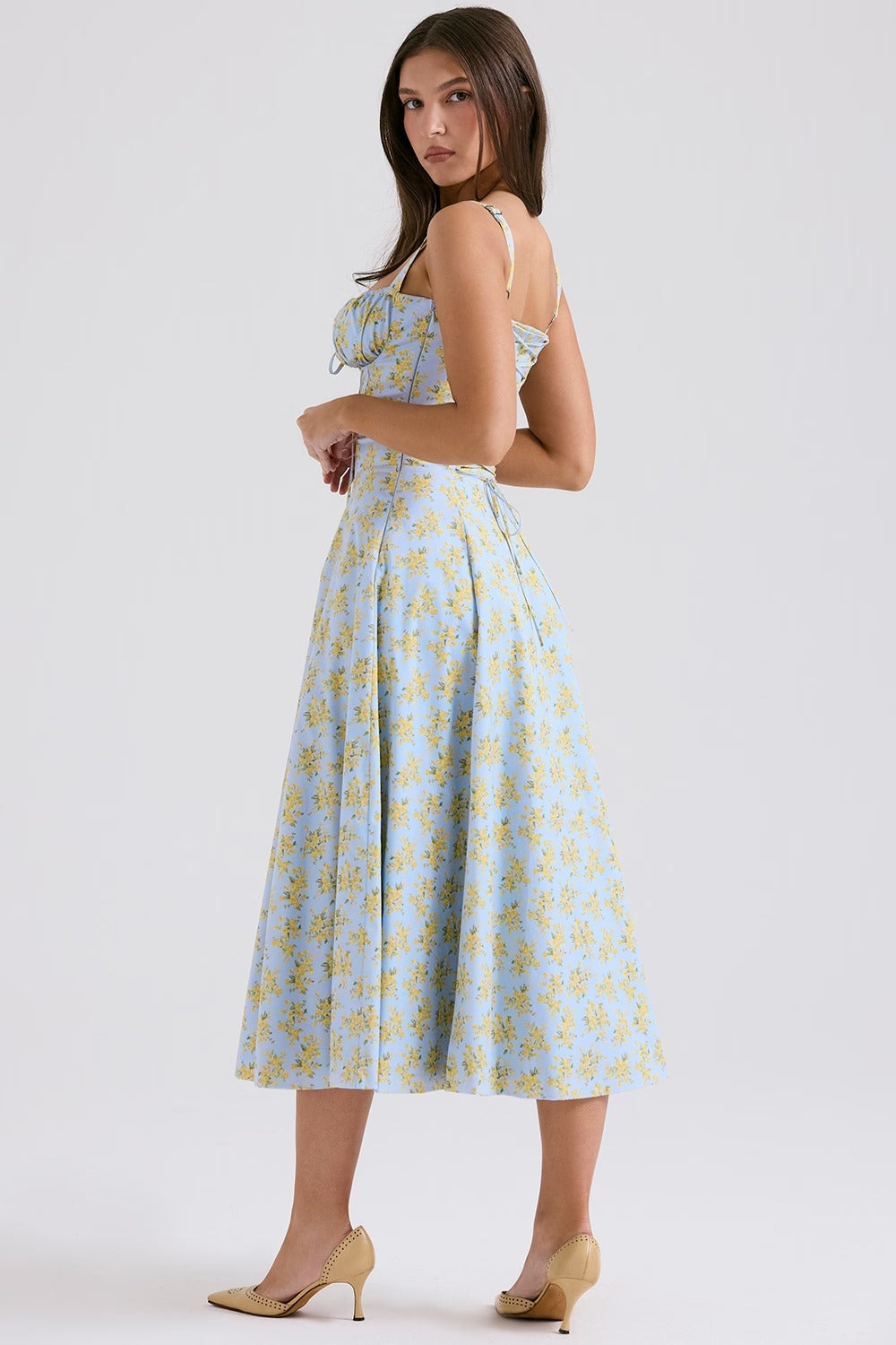 Carmen Vintage Blue Floral