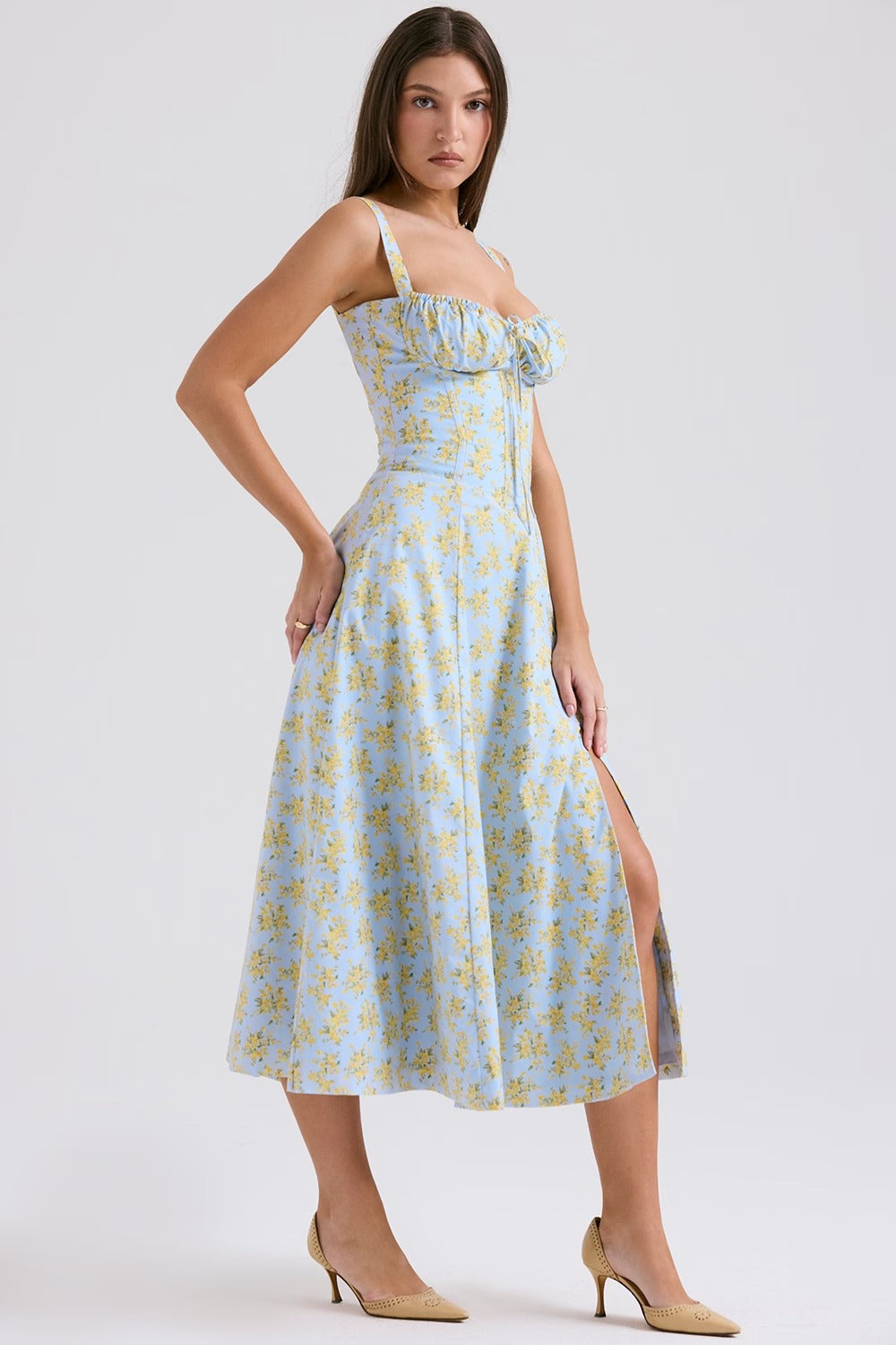 Carmen Vintage Blue Floral