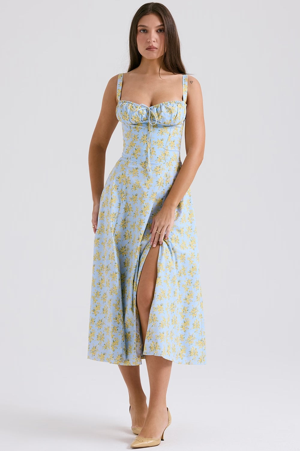 Carmen Vintage Blue Floral