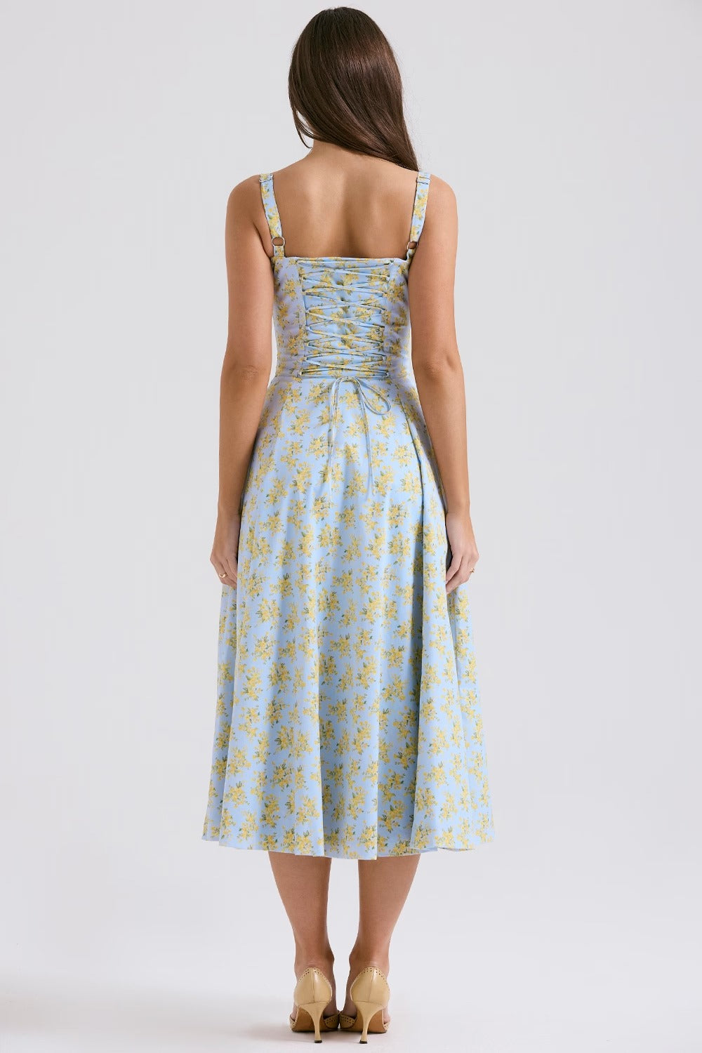 Carmen Vintage Blue Floral