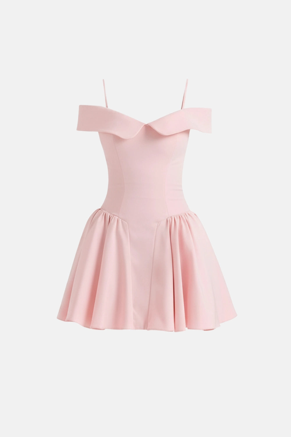 Vestido Curto Rosa